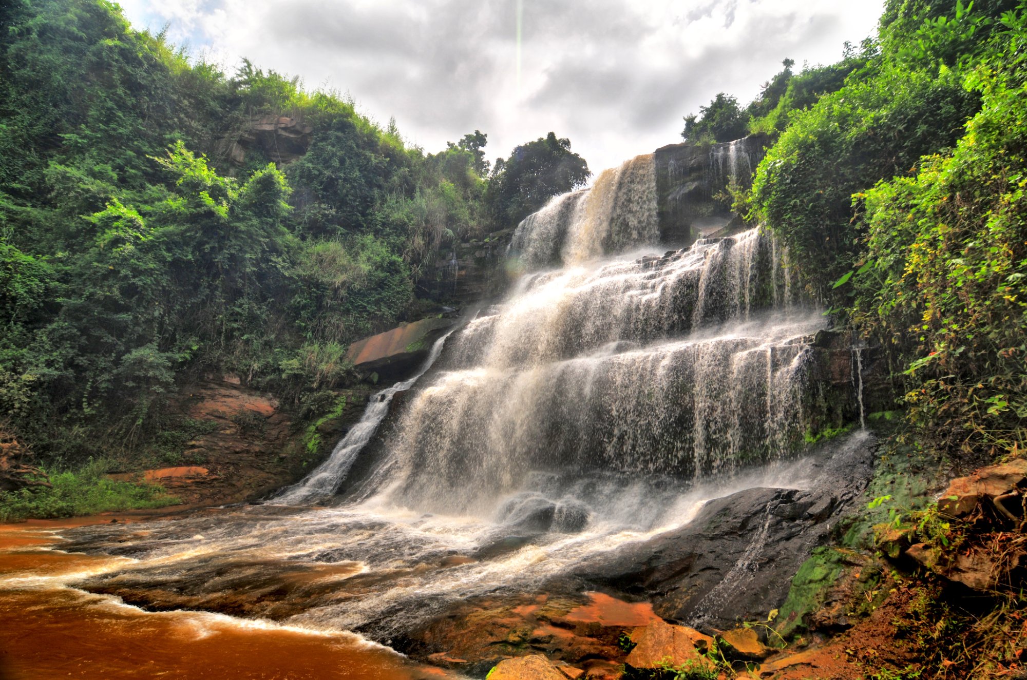 Ghana waterfalls